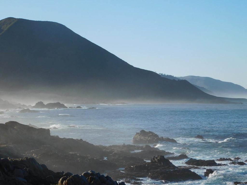 Early morning coastal views in Big Sur