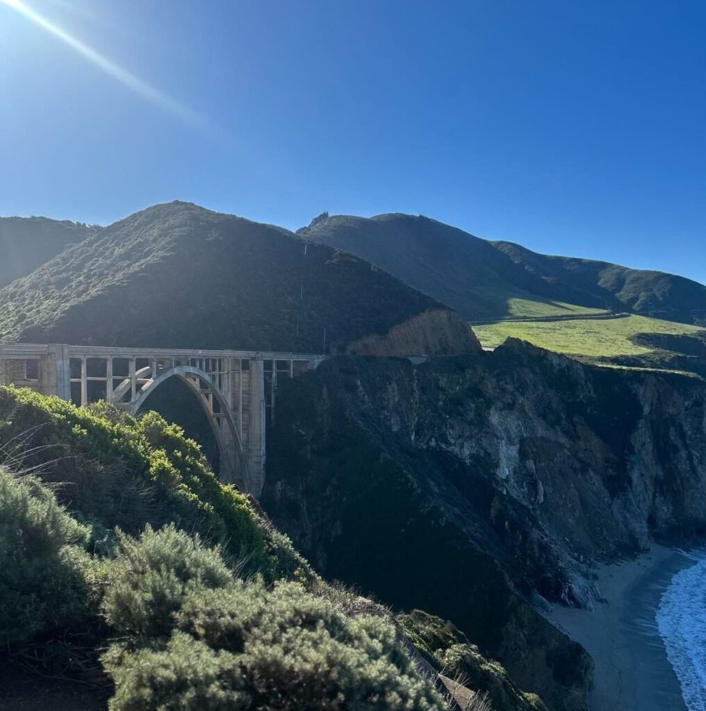 Bixby Bridge early morning vibes