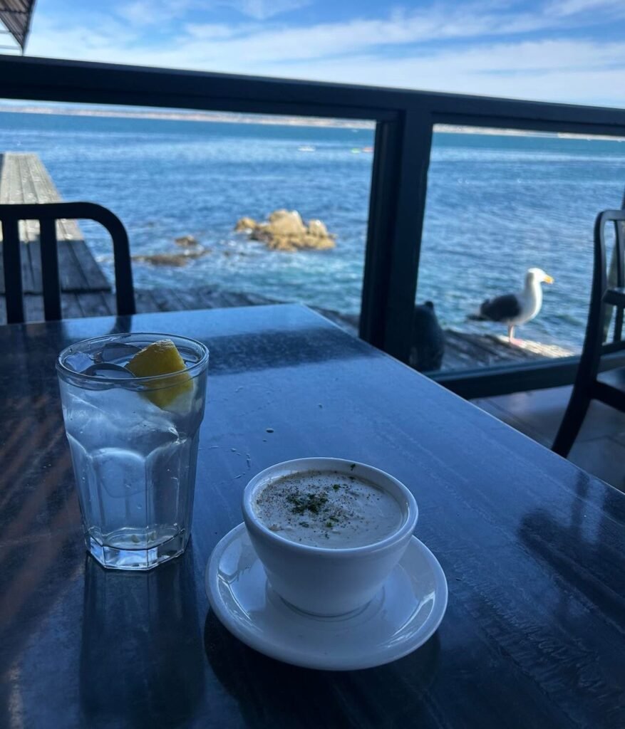 Patio views from Fish Hopper in Monterey