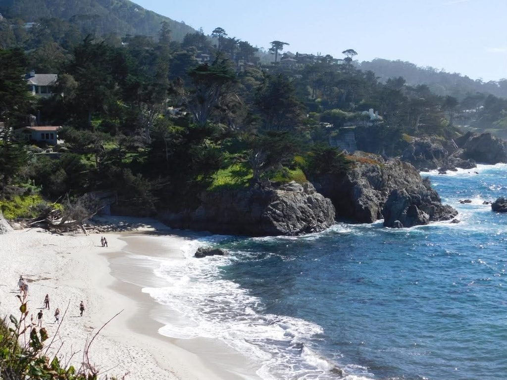 Dramatic coastal view of Carmel Highlands