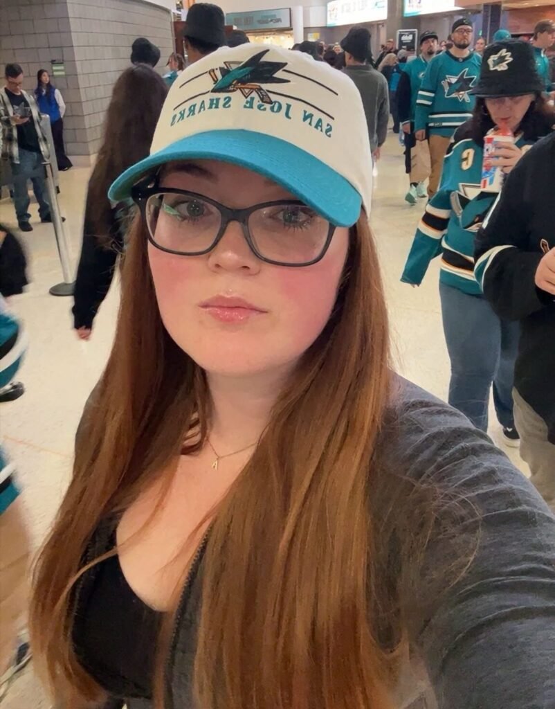 Selfie at Sharks Game