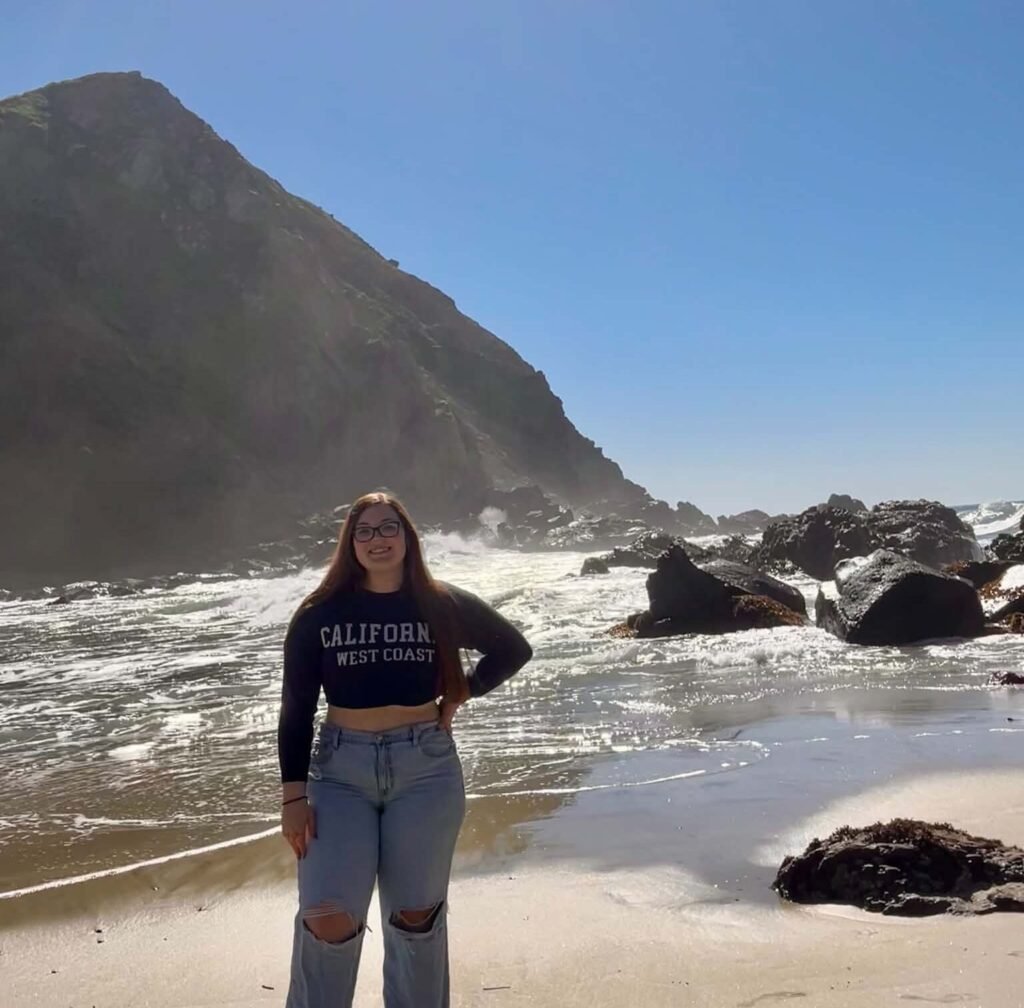 Selfie at Pfeiffer Beach