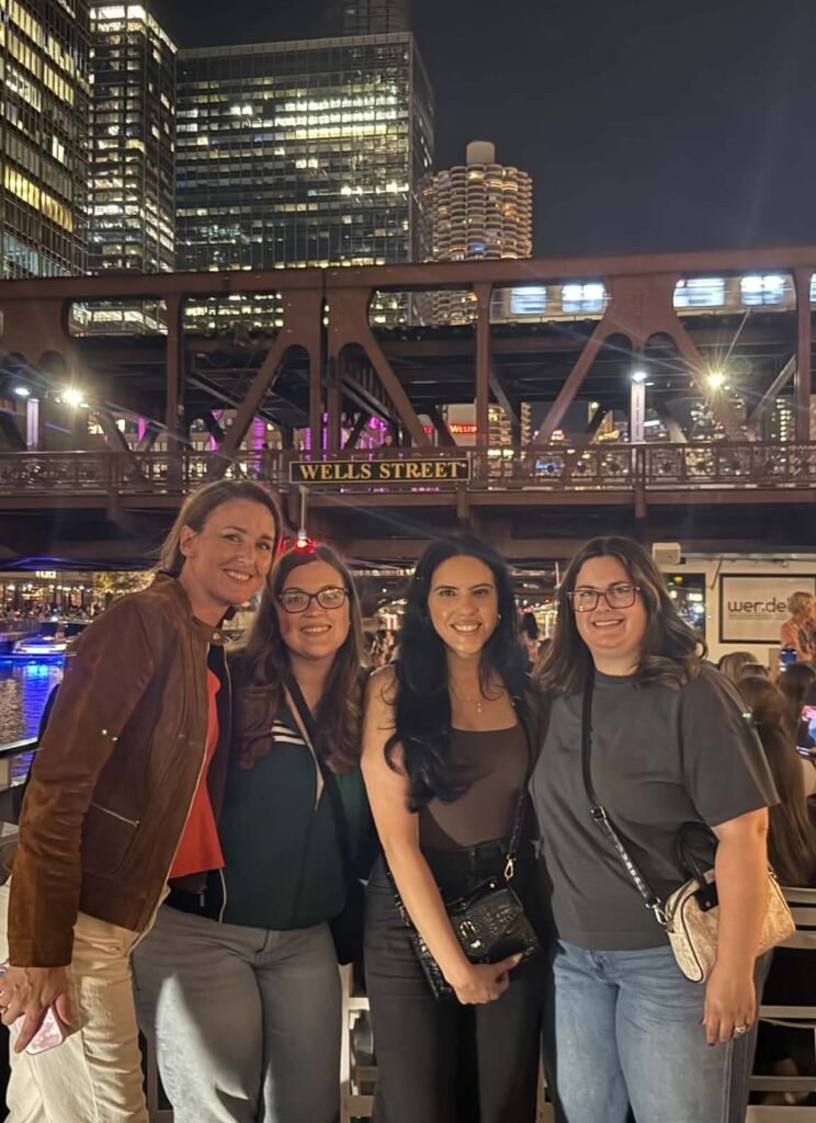 Just some girls on the river