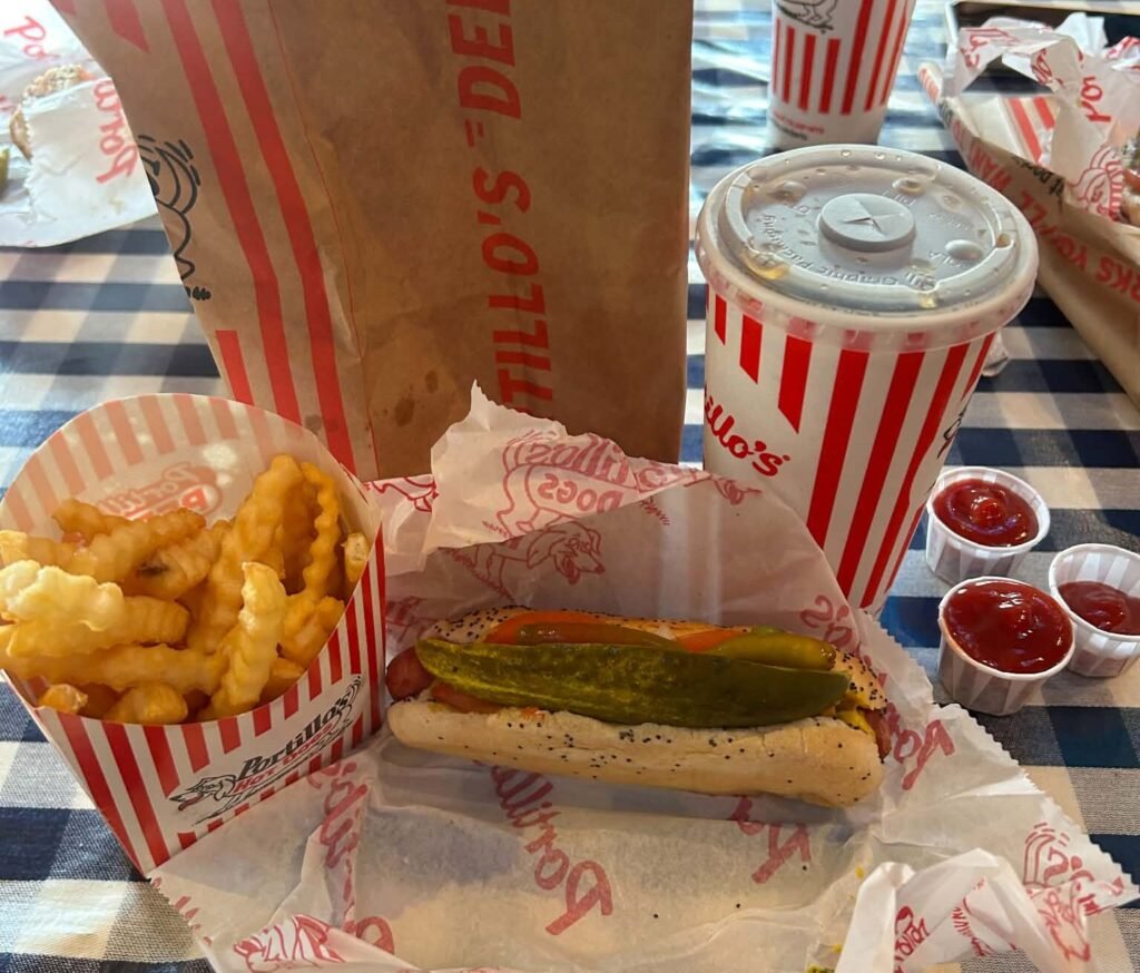 Chicago hot dog