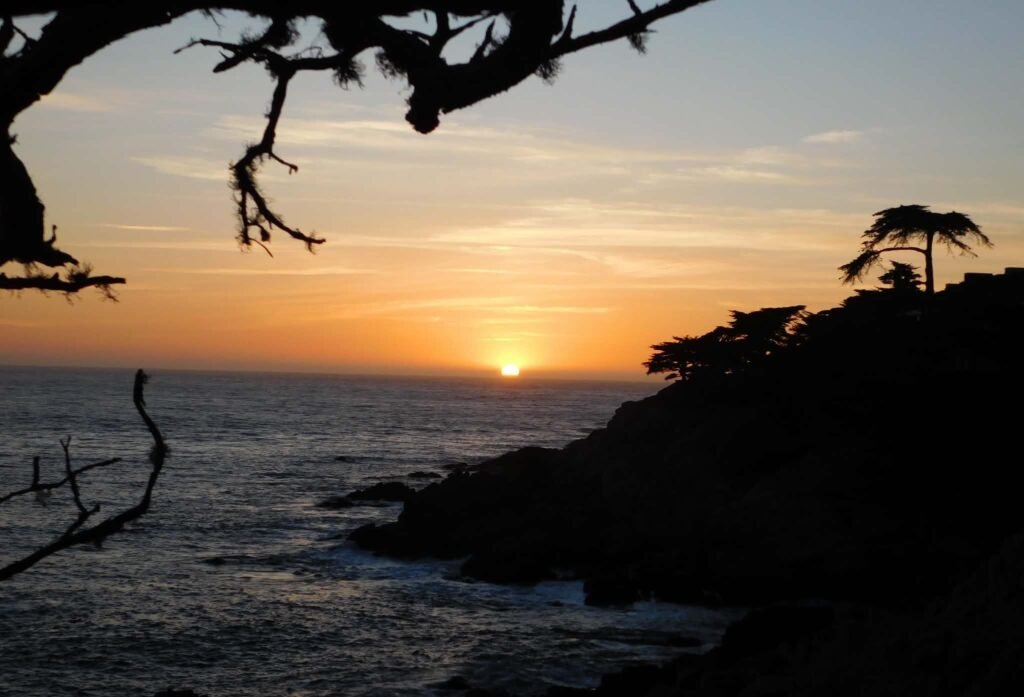 Sunset on 17 Mile Drive